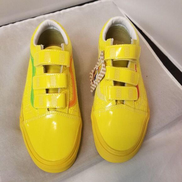 Vans x Haribo Gummy Bears Old Skool‎ V Checkerboard Yellow Skate Shoe (M8/W9.5) - Picture 9 of 16